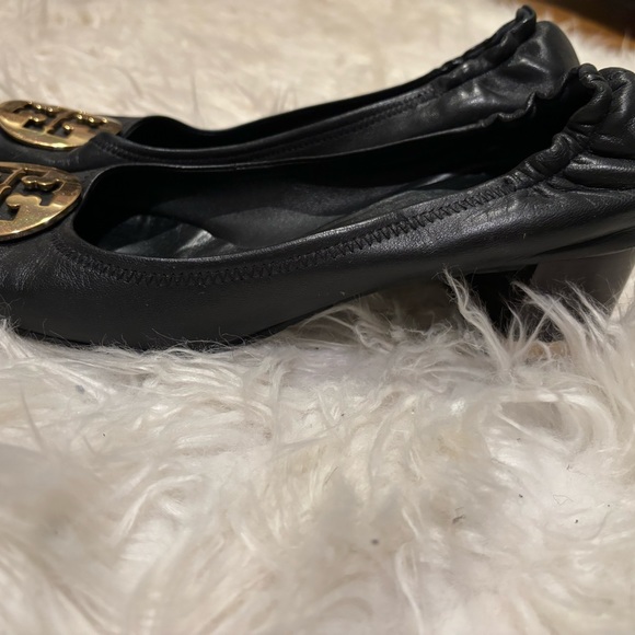 Black Tory Burch Reva Heels - Picture 3 of 6
